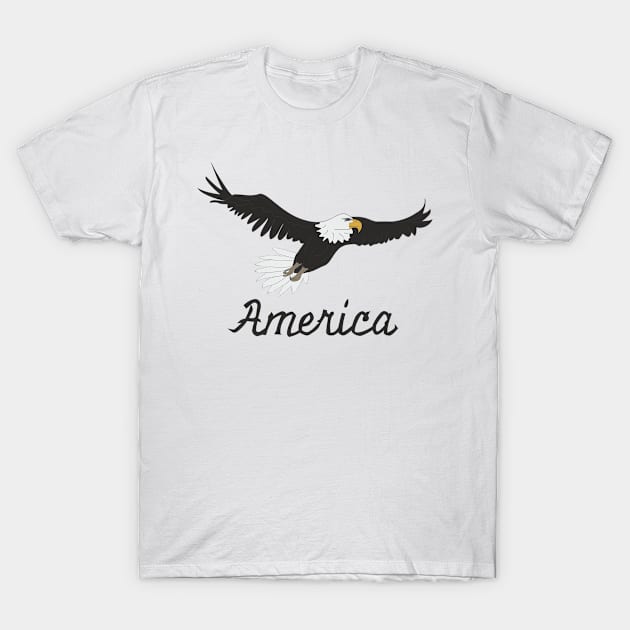 Eagle T-Shirt by Alekvik